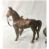 Image 10 : Two Horse Statues and Decorative Breast Strap