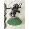 Image 13 : Two Horse Statues and Decorative Breast Strap