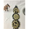 Image 3 : Two Horse Statues and Decorative Breast Strap