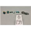 Image 16 : Group of Miscellaneous Turquoise and Sterling Silver Jewelry