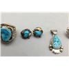 Image 4 : Group of Miscellaneous Turquoise and Sterling Silver Jewelry