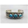 Image 1 : Three Stone Turquoise Bracelet