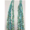 Image 3 : Great Old Three-Strand Turquoise Necklace
