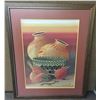 Image 1 : Large Michael Chiago Painting Framed