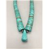 Image 1 : Stunning Turquoise Disc Bead Necklace