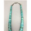 Image 3 : Turquoise Disc Bead Necklace