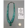 Image 7 : Turquoise Disc Bead Necklace