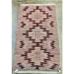 Unique Twill Weave Navajo Textile