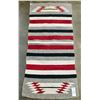 Image 8 : Vintage Navajo Double Saddle Blanket Textile