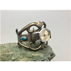 Vintage Sandcast Watch Bracelet