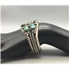 Image 7 : Vintage Seven Stone Turquoise Bracelet
