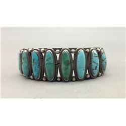 Older Eight Stone Turquoise Bracelet