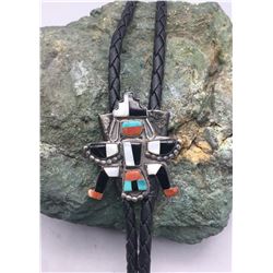 Vintage Zuni Inlay Bolo