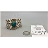 Image 9 : Vintage Sandcast and Turquoise Bracelet