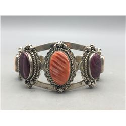 Jimmy Secatero Spiny Oyster Bracelet