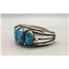 Image 4 : Vintage Seven Stone Turquoise Bracelet