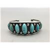 Image 1 : Vintage Seven Stone Turquoise Bracelet