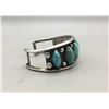 Image 2 : Vintage Seven Stone Turquoise Bracelet
