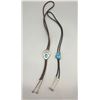 Image 2 : Two Vintage Bolos with Turquoise