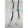 Image 3 : Two Vintage Bolos with Turquoise