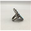 Image 2 : Vintage Cluster Turquoise Style Ring