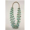 Image 3 : Vintage Six Strand Turquoise and Heishi Necklace