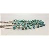 Image 5 : Vintage Four Strand Turquoise and Heishi Necklace