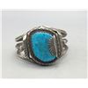 Image 1 : Vintage Turquoise and Sterling Bracelet