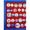 Image 2 : Group of 41 Vintage Campaign Buttons