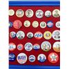 Image 3 : Group of 41 Vintage Campaign Buttons
