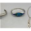 Image 3 : Group of Three Sterling Silver Jewelry Items