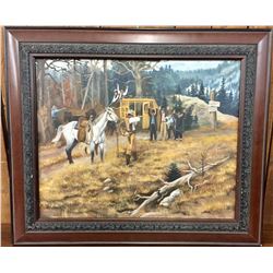 Oil Painting by JB Yellowrobe