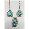 Image 4 : Two Turquoise and Sterling Silver Necklaces