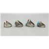 Image 4 : Group of Four Vintage Rings