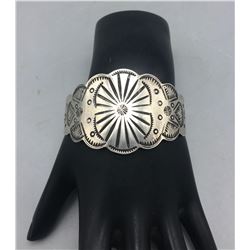 Vintage Stamped Sterling Silver Bracelet