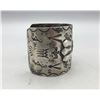 Image 2 : Vintage Stamped Bracelet with Repousse