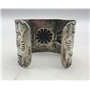 Image 3 : Vintage Stamped Bracelet with Repousse