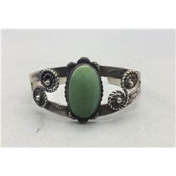 Fred Harvey Era Bracelet with Snake Stamps