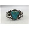Image 1 : Vintage Turquoise and Sterling Silver Bracelet