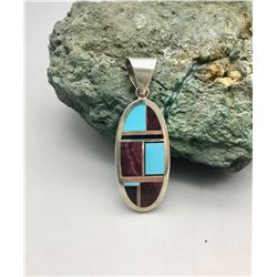 Ray Tracey Inlay Pendant