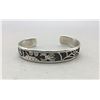 Image 1 : Sterling Silver Hopi Overlay Bracelet