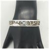 Image 2 : Sterling Silver Hopi Overlay Bracelet