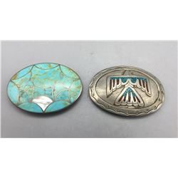 2 Belt Buckles