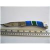 Image 1 : BUCK BCC 1988-2013 25TH ANNIVERSARY GREEN/BLUE HANDLE KNIFE