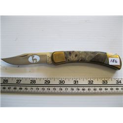 BUCK 110 2011 113/250 CUTOUT DEER ON BLADE KNIFE