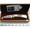 Image 1 : BUCK.112. 1974-1980 J.A.G. CUSTOM KNIVES IN WOODEN BOX