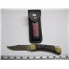 Image 1 : BUCK 110 1988 H.H. BUCK 397/4500 KNIFE W SHEATH
