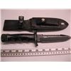 Image 1 : ARMY KNIFE WITH SHARPENING STONE, SCREW OFF CAP WITH SHEATH