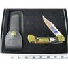 Image 1 : BUCK 110 NATIONAL RIFLE ASSOCATION KNIFE #184 (KNIFE,SHEATH + COLLECTOR BOX)