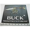 Image 1 : BUCK CELEBRATING 50 YEARS OF THE 110 FOLDING HUNTER RUBBER MAT
